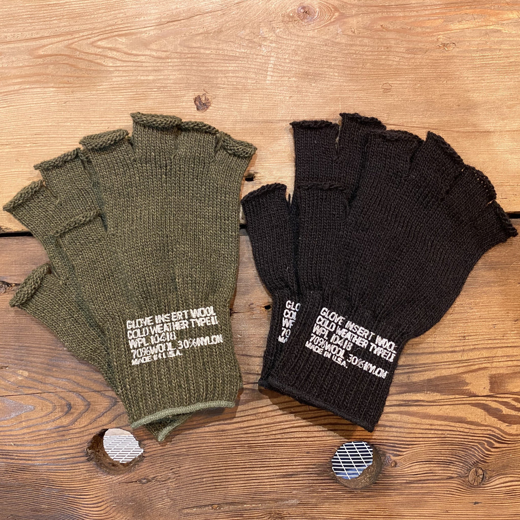 Fingerless Wool Gloves
